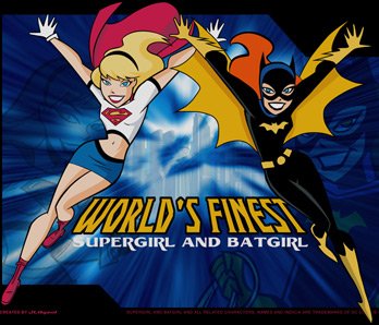 Supergirl and Batgirl
