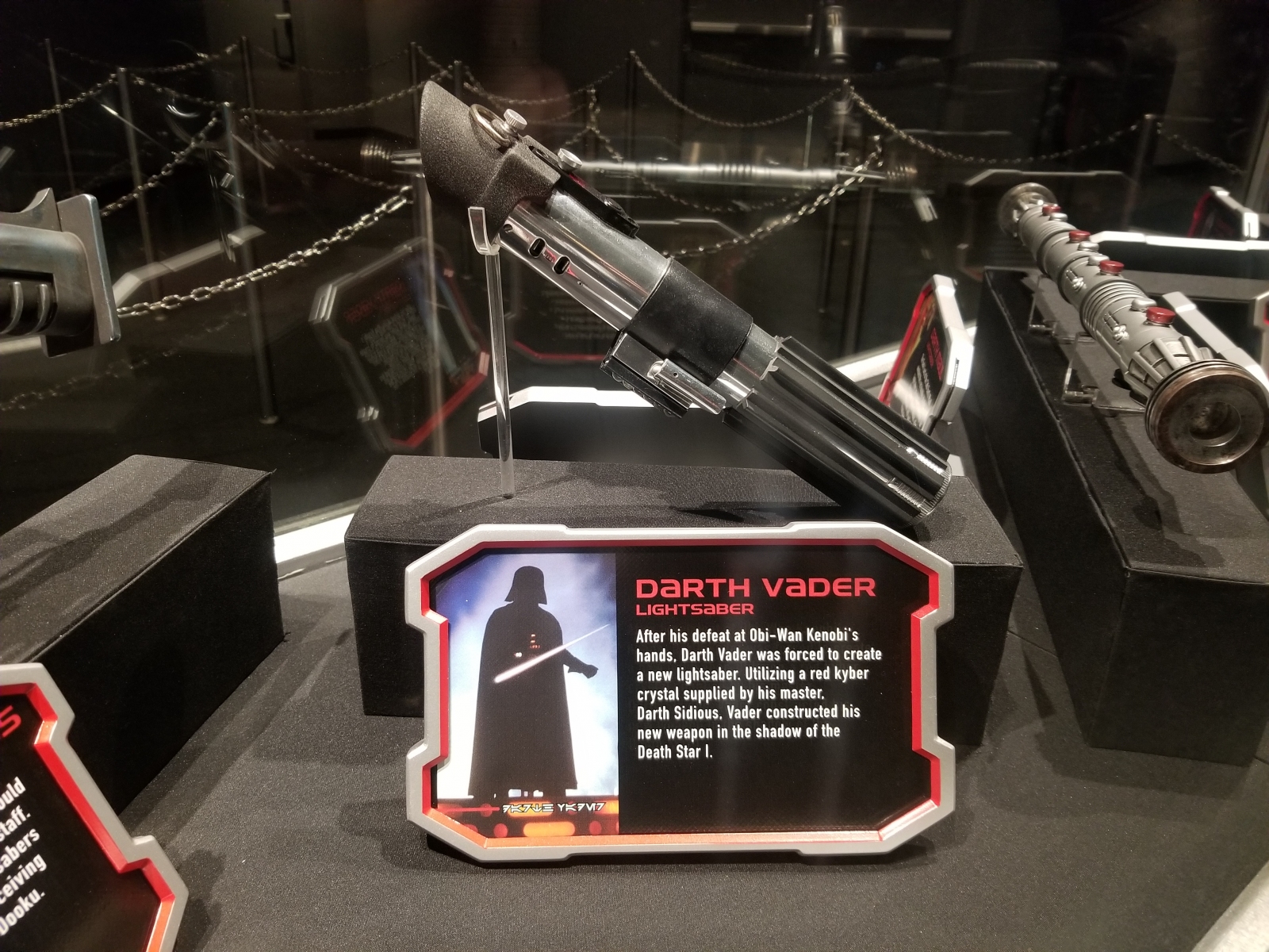 Darth Vader lightsaber