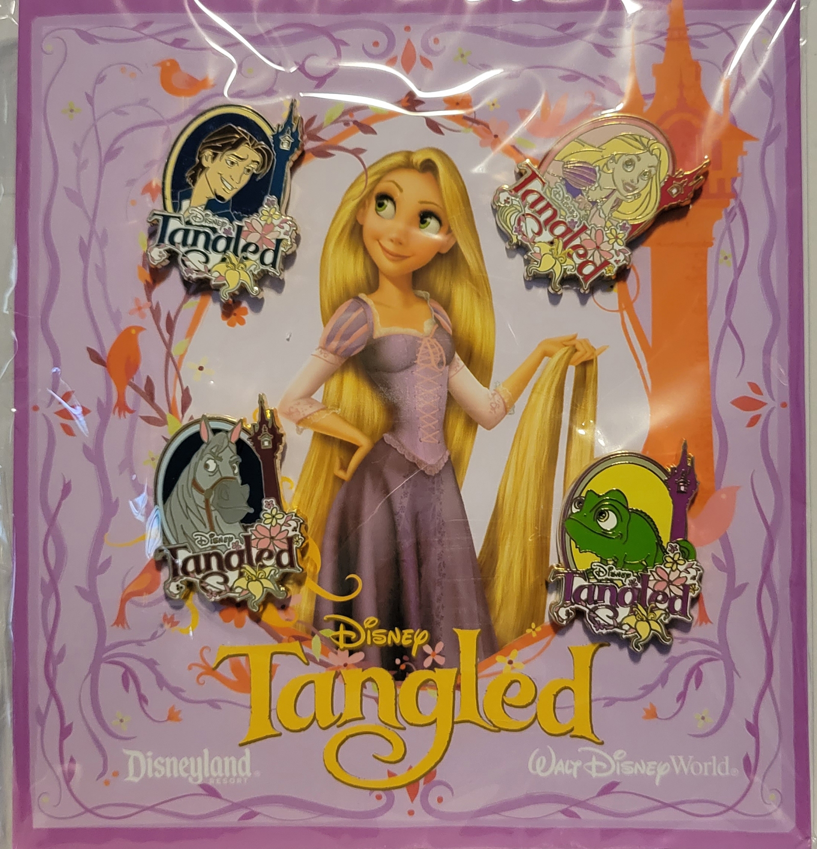 Tangled Disney Pin Starter Set
