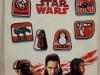 The Last Jedi Star Wars Disney Pin Starter Set