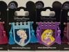 Frozen Anna and Elsa, Tangle Rapunzel, and Tiana Tapestry Disney Pins