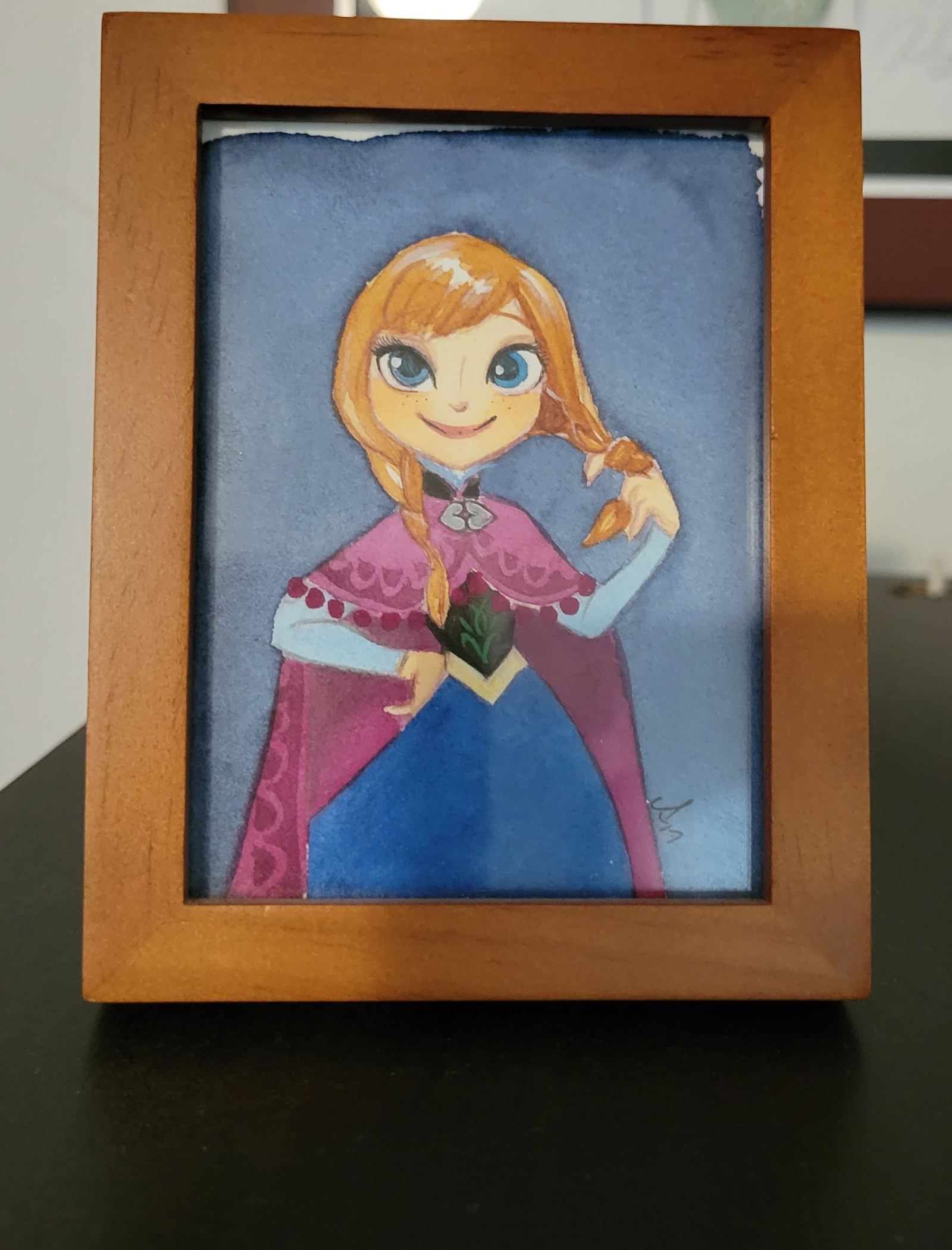Anna (Frozen) by Amy Mebberson